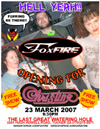 Foxfire split 7-inch insert